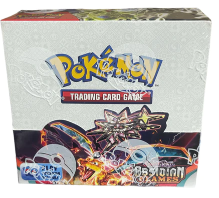 Scarlet & Violet: Obsidian Flames Sealed Booster Box Scarlet & Violet: Obsidian Flames Sealed Booster Box