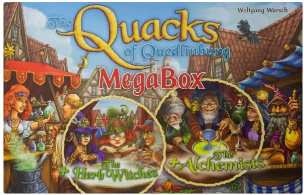 quacks of quedlinburg card sleeves Ryker: Quacks: All-In Edition Card Sleeve Kit 56x87, 64 sleeves