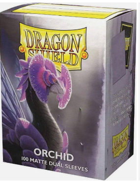 Dragon Shield Dual Matte Card Sleeves - Glacier (100 Count), Opaque, Matte Back, Clear Front