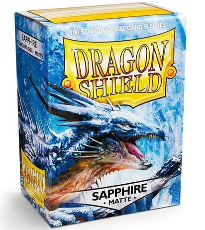Dragon Shield: Sapphire Matte (100)