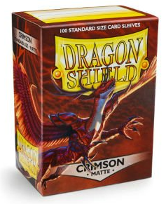 Dragon Shield: Crimson Matte (100)